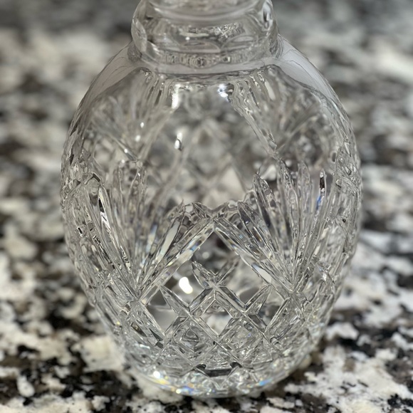 Tiffany & Co. Clear Decanter Name Etched Authentic No Box - Picture 3 of 10